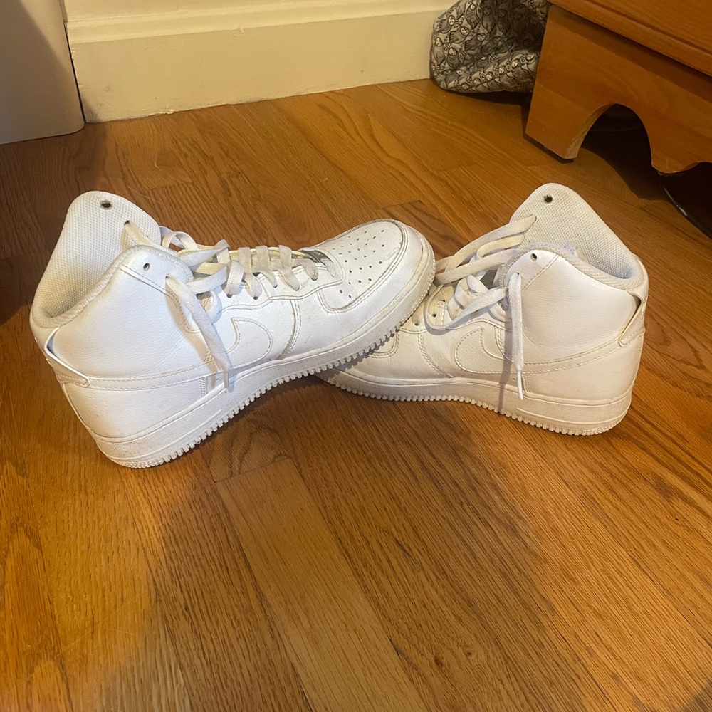 High top Nike air forces (worn maybe 3-5 times)